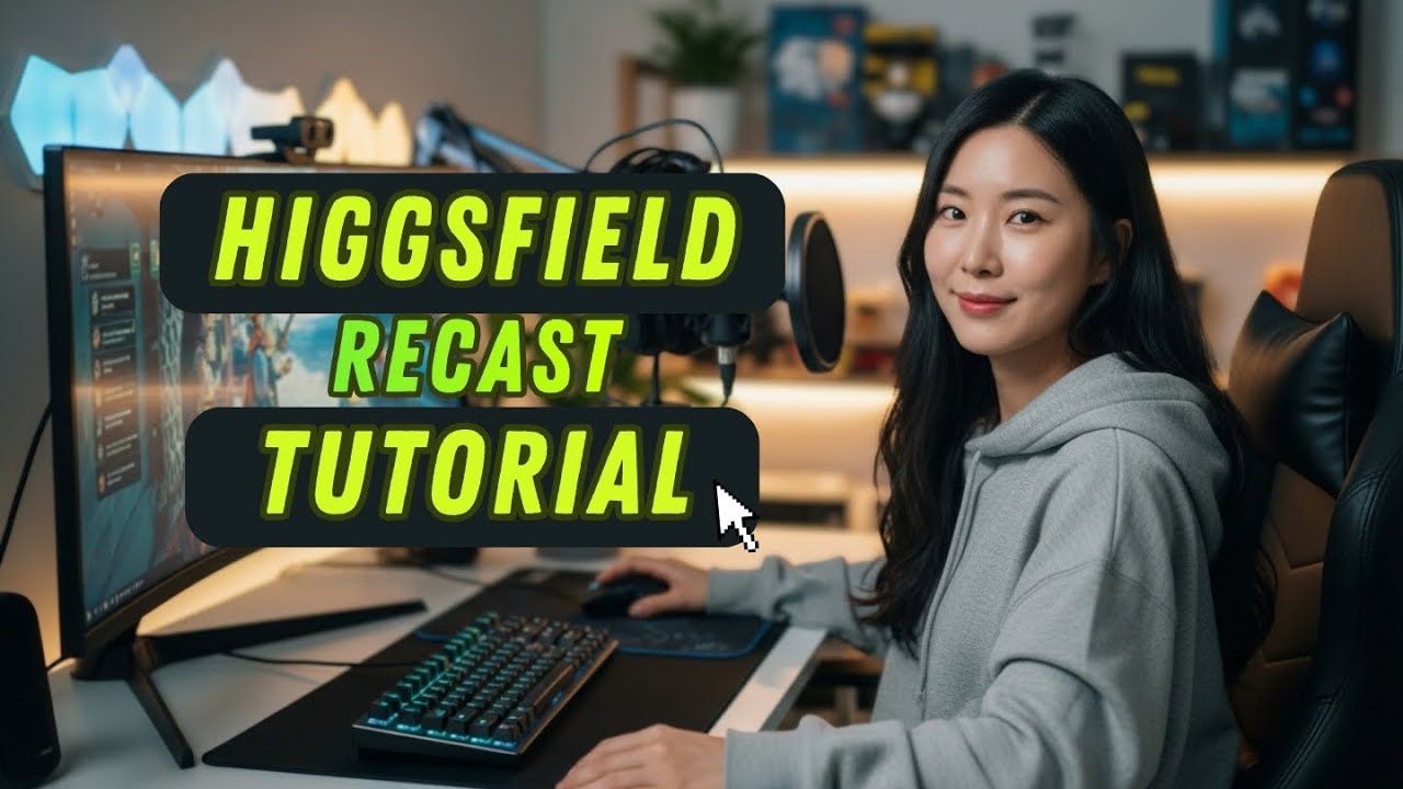 Higgsfield Recast Tutorial: Replace Characters, Voices & Backgrounds in One Click! (Wan Animate)