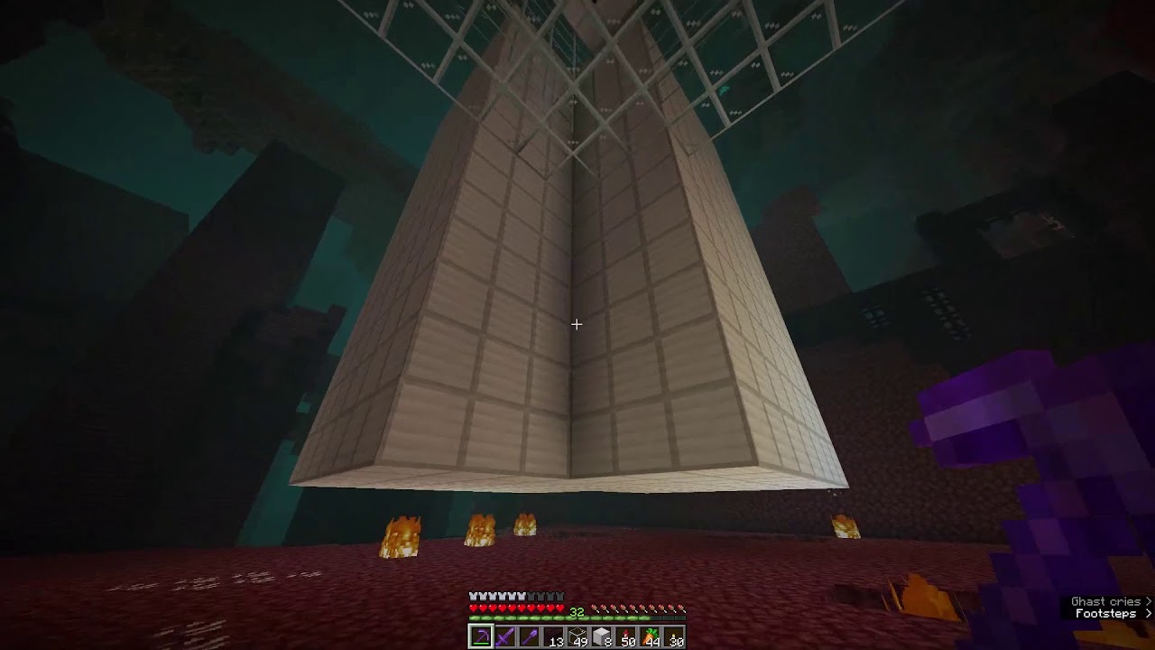 I made Gnembon's Double Blaze farm in Survival! Quinty's World Episode 71