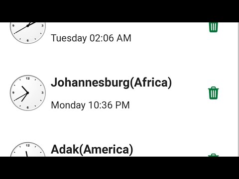 world clock app in ionic capacitor with angular