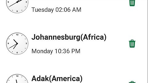 world clock app in ionic capacitor with angular