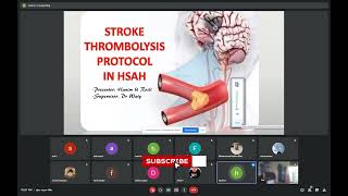 Information 28/03/2022 CME Housemen ETD HSAH: Stroke Protocol Guide