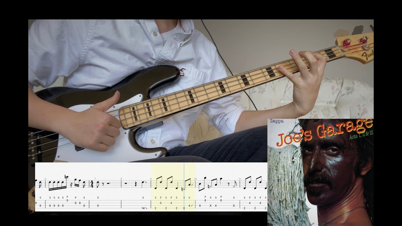 "Catholic Girls" - Frank Zappa / Arthur Barrow | Bass Play Along With Tabs