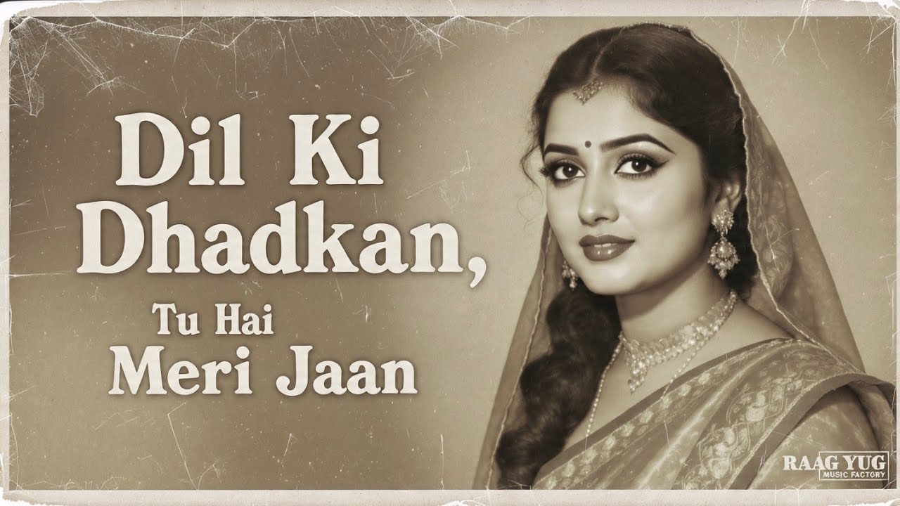 Dil Ki Dhadkan Tu Hai Meri Jaan | Old Hindi Romantic Song | 60s–70s Retro Bollywood Love Melody