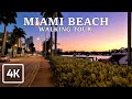 MIAMI BEACH NOVEMBER 2021 WALKING TOUR 4K UHD 60FPS  FLORIDA USA