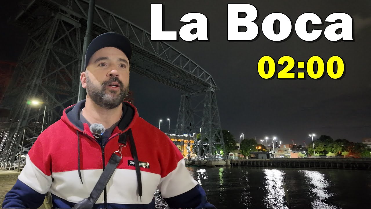 Barrio de LA BOCA de MADRUGADA | Buenos Aires lado B