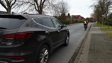 Wann darf ich ein Fahrrad Überholen?