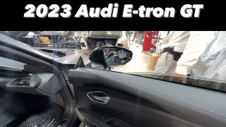 2023 Audi E-tron gt door panel/ handle and mirror removal.
