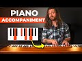 How to play piano accompaniment for pop songs