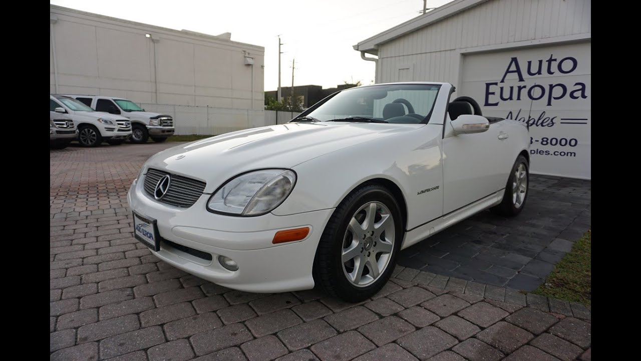 Mercedes-Benz SLK - R170 Market 