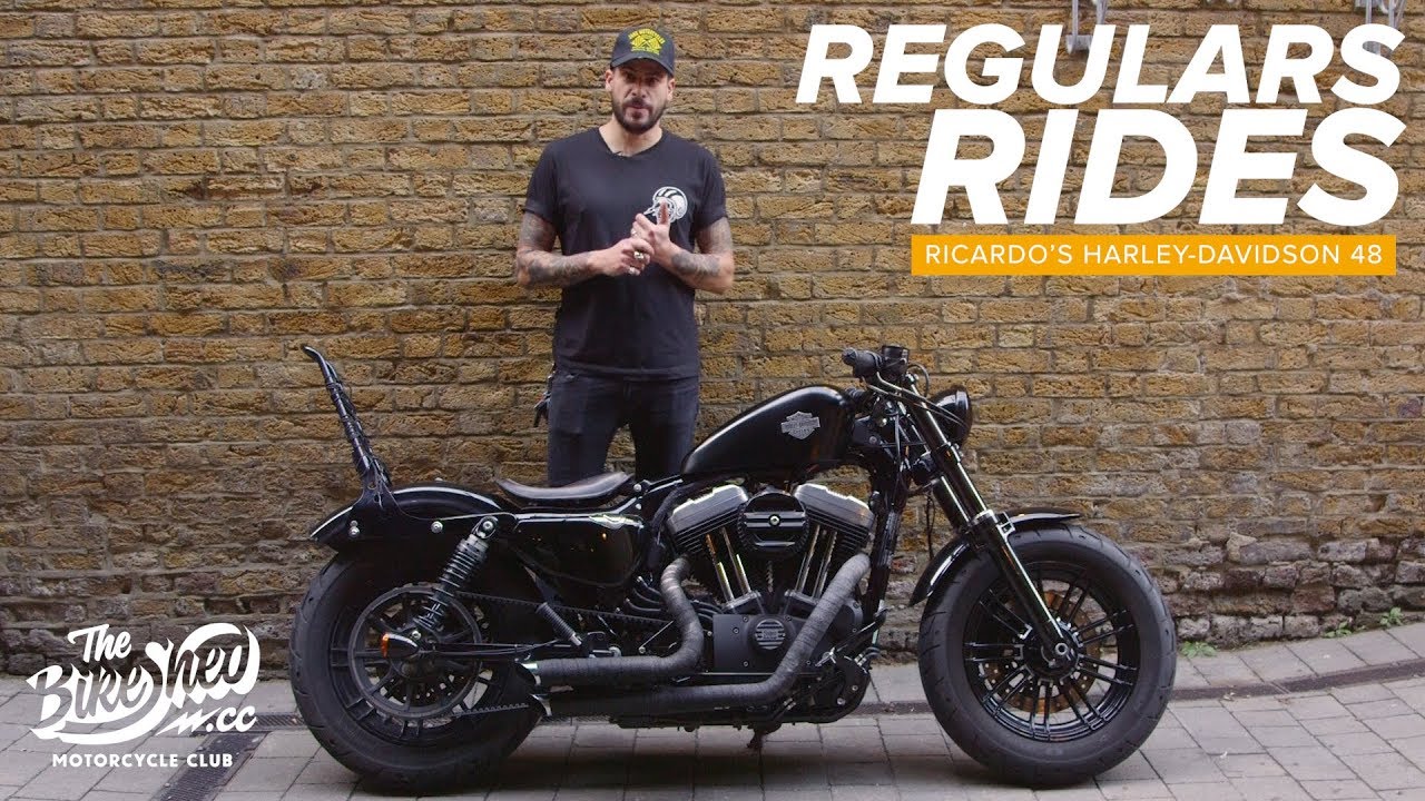 Regulars Rides Ricardo S Harley Davidson Sportster Forty Eight Youtube
