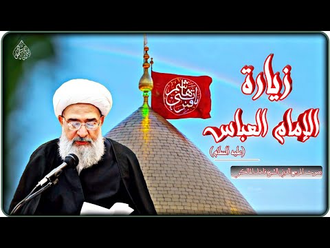 زيارة الإمام العباس عليه السلام المرجع الديني الشيخ فاضل المالكي