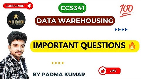 Data Warehousing | Important Questions | CCS341 | Anna university R2021 in Tamil