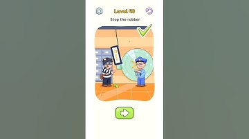 Dop5| level 43 Stop 🛑 the robber #gaming delete one part dop5 #shorts