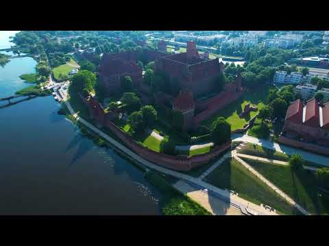 Замок Мальборк  и город // Malbork Castle and Town // Zamek i miasto w Malborku