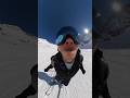 Skiing in nosemode  ski insta360nosemode