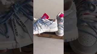 Lot 38 off white x Nike dunk 38/50