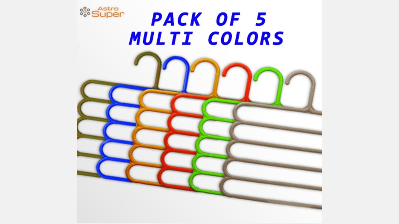 5 Layer Magic Hanger / MultiPurpose Hanger / Space Saver / Closet