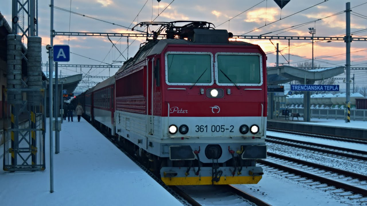 Vlaky Trenčianska Teplá, 5.01.2016