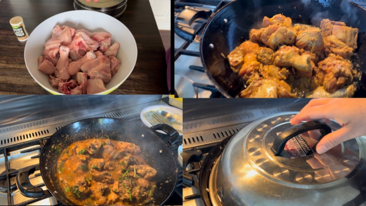 How to make chicken curry😋👌😍