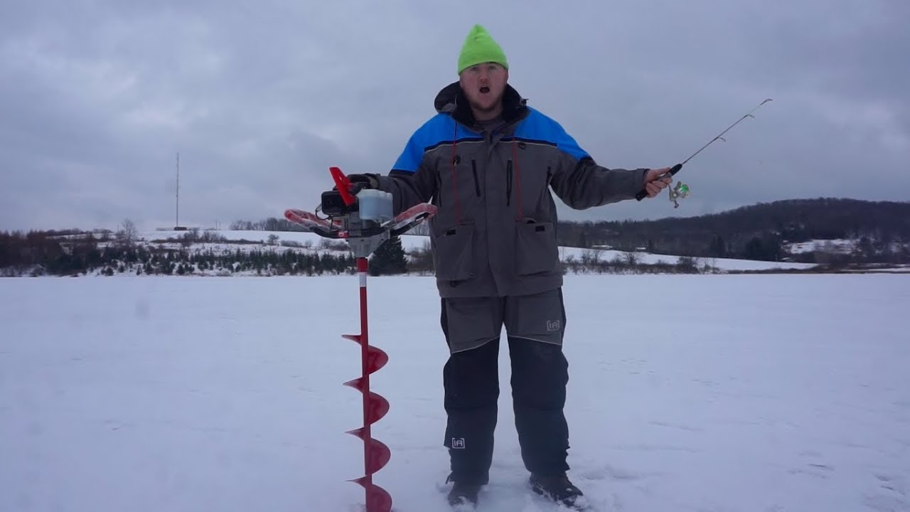 Upstate NY ICE FISHING 2020!!! (SUCCESSFUL!) (PANFISH!) YouTube