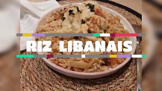 RECETTE DE RIZ LIBANAIS