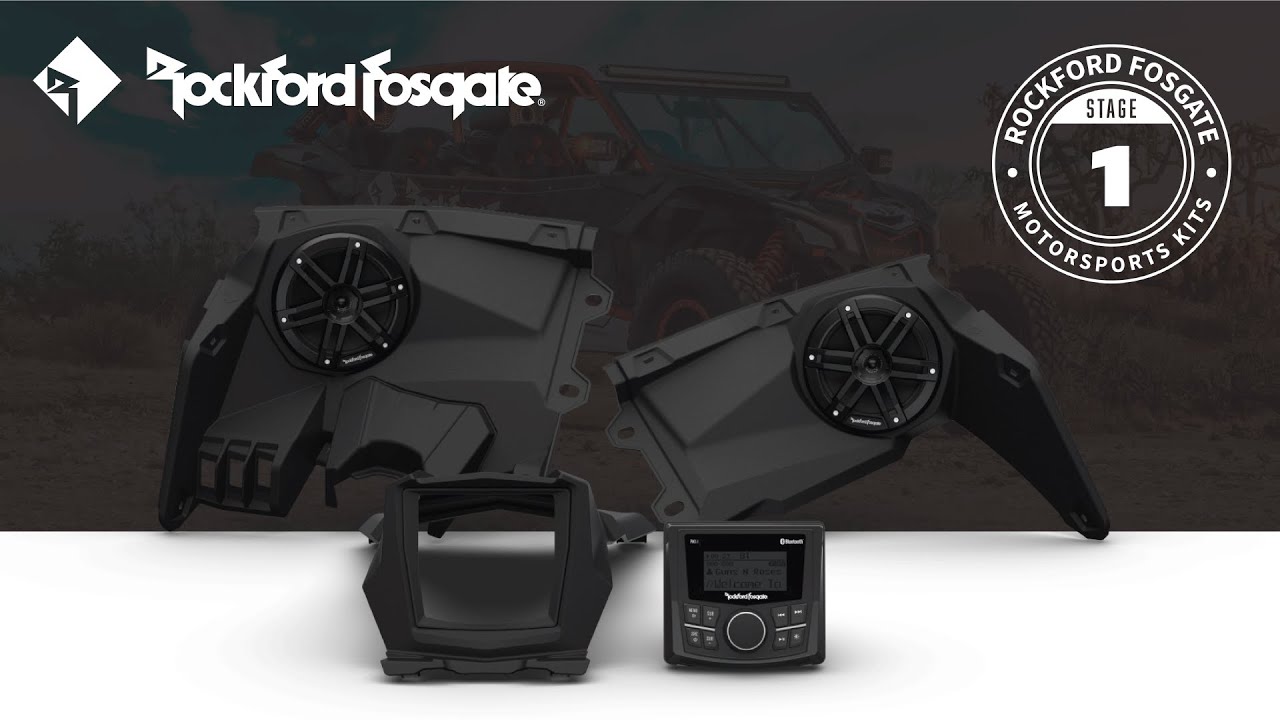 Rockford Fosgate Can-Am X3 Stage 1 (Gen-3) | Rockford Fosgate ®
