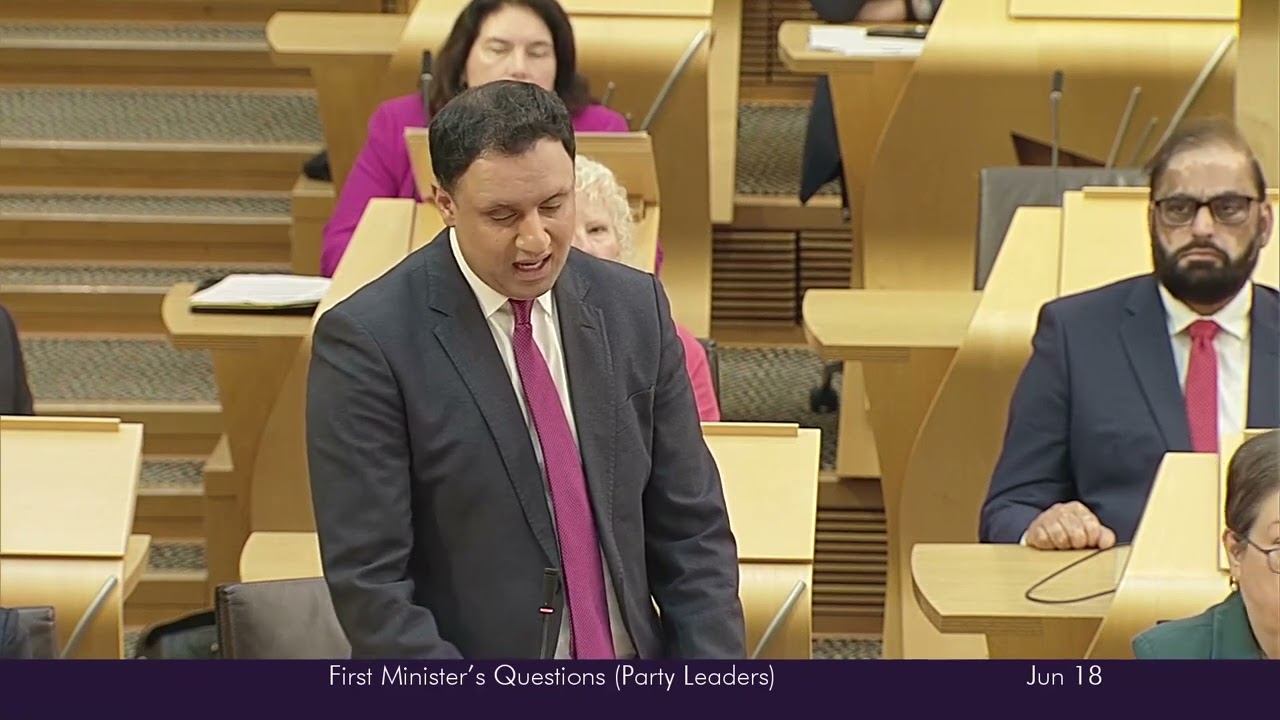 First Minister’s Questions (Party Leaders) - 18 June 2026