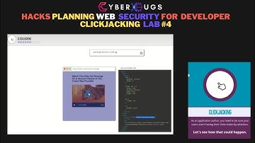 HacksPlanning Clickjacking | Web Security For Developers | In Hindi