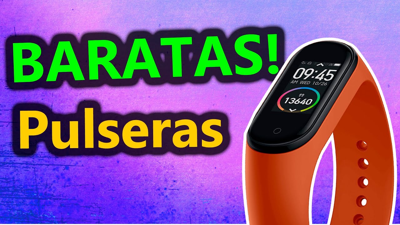 ¡Las 3 mejores pulseras inteligentes BUENAS y BARATAS en 2021! - YouTube