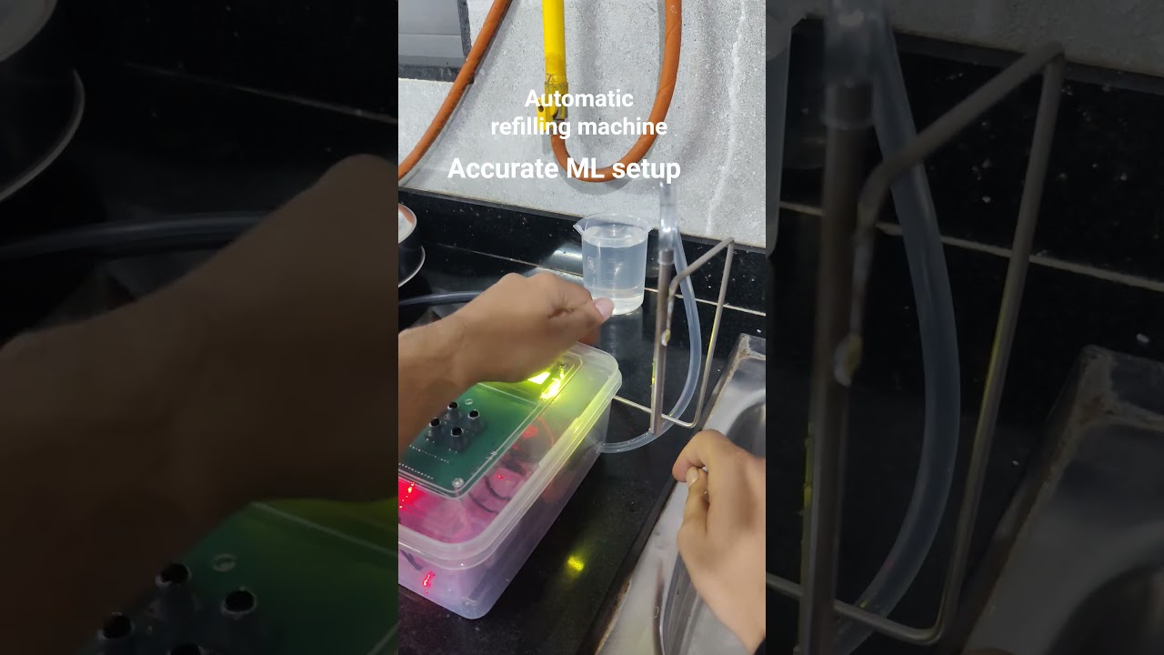 automatic perfume filling machine ml setup