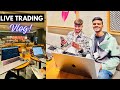 Live scalp trading with stock burner on big bar strategy  traders hangout vlog