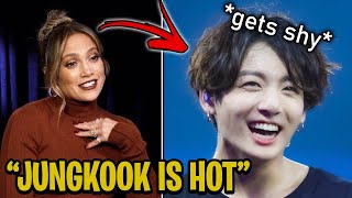 Celebrities that have a HUGE crush on BTS members!