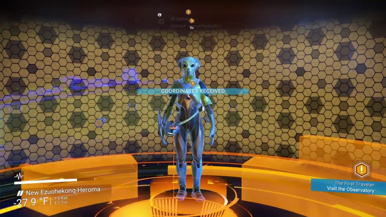 No Man's Sky Patterns In Time (Artemis Story) YouTube