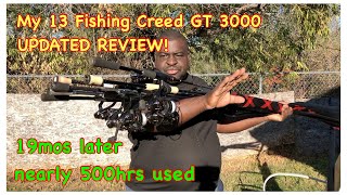 My 13 Fishing Creed GT 3000 Updated Review 