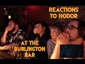 GAME OF THRONES Reactions to HODOR SCENE  at Burlington Bar