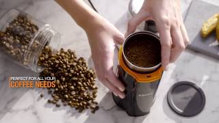 krups silent vortex electric coffee and spice blade grinder gx332b50