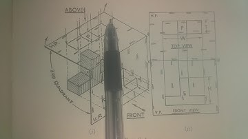 Orthographic Projections (ENGINEERING Drawing - Part 3) " BVS PRAGATHI "