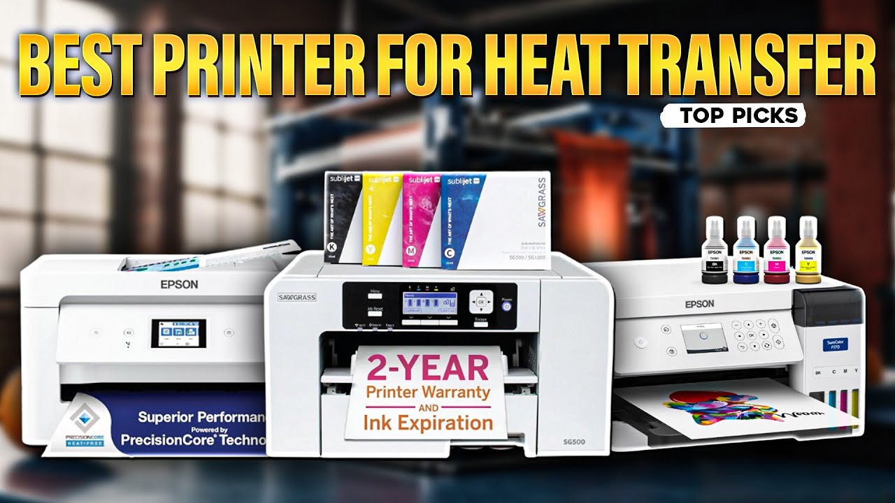 Best Printer For Heat Transfer 2025: Tested by the Experts