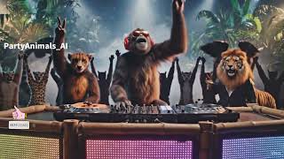 Dj Maymun Ormanı Sallıyor Yapay Zeka Dansı