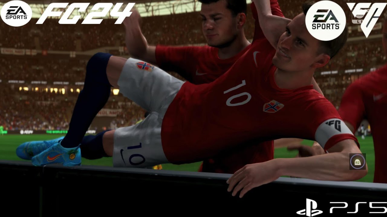 England vs Norway Friendly Match EA SPORTS FC 24 PS5 4k UHD 60 fps
