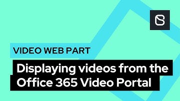 Displaying videos from the Office 365 Video Portal | Video Web Part