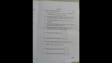 bsc 3rd semester math ge A2 previous year question paper utkal University