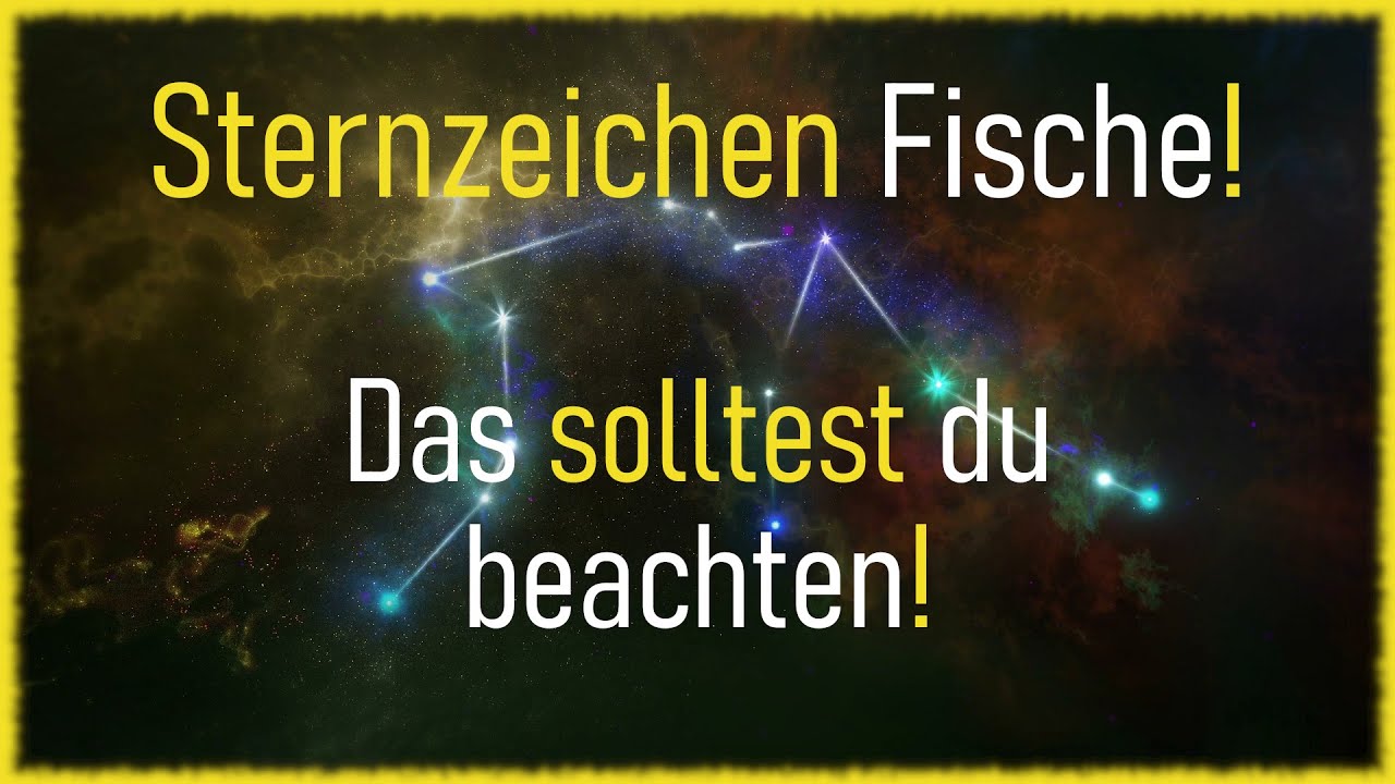 Sternzeichen Fische – wovor sie sich wirklich in Acht nehmen sollten!