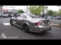 Mercedes CLS55 AMG burnout & lots of revs 1080p