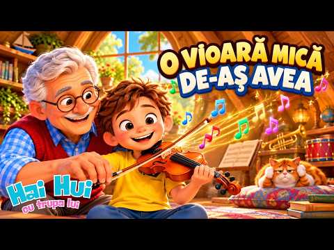 O vioară mică de-aș avea 🎻 Cântecul copilăriei 🎵 DESENE ANIMATE