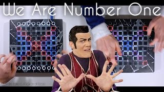 Video thumbnail of "We are number one but it's played on two Launchpads"