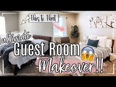 ultimate!-bedroom-makeover-::-before-&-after-room-transformation-::-budget-guest-bedroom-ideas
