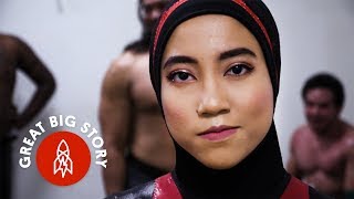 Meet Wrestling’s First HijabWearing Competitor