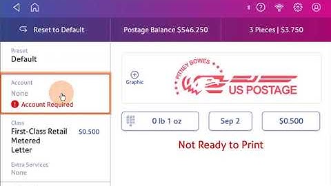 SendPro C Series - Refilling postage for your Envelope Printing balance