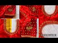 Aari work with normal stitching needle on stitched blouse | Simple&elegant design same like maggam